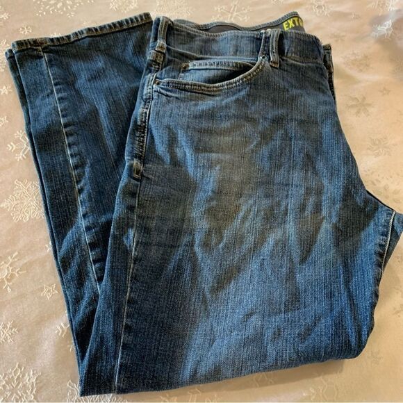 Mens Lee Extreme Motion Jeans Straight Leg Stretch Waist 36x32 Excellent - Picture 5 of 5